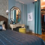 rideaux dans les idées de design dressing