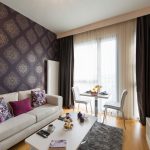 idées de plafond suspendu et de rideaux d'intérieur