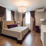 rideaux dans les options de chambre