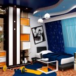 rideaux dans la chambre teen boy decor
