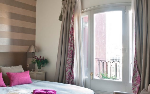 rideaux dans des idées de design de style moderne