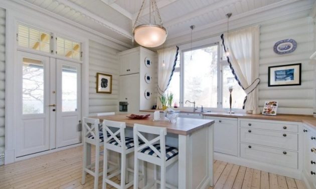 rideaux dans un décor photo de style moderne
