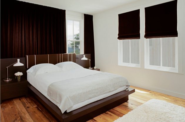 rideaux dans une décoration photo de style moderne