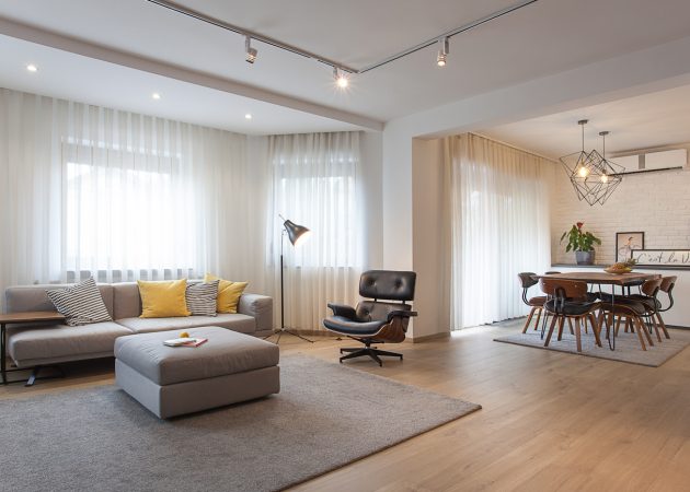 rideaux dans des idées de design de style moderne