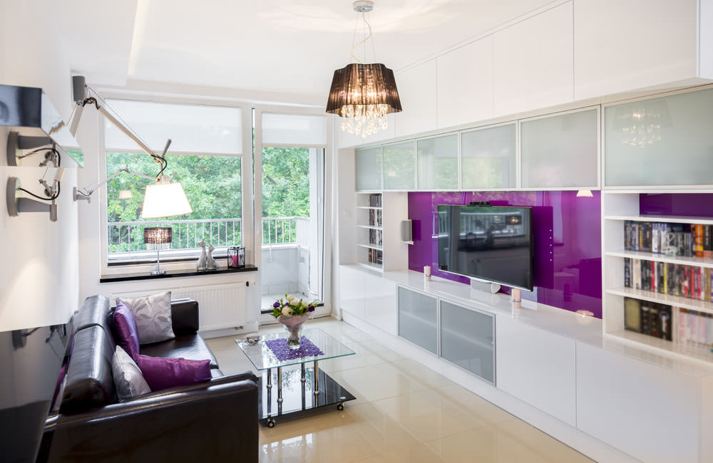 stores dans le salon