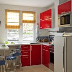 rideaux pour la photo de cuisine