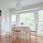 Nappe sur la photo du design de la table