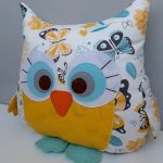 conception d'oreiller hibou