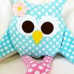 hibou oreiller décor photos