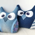 hibou oreiller design idées