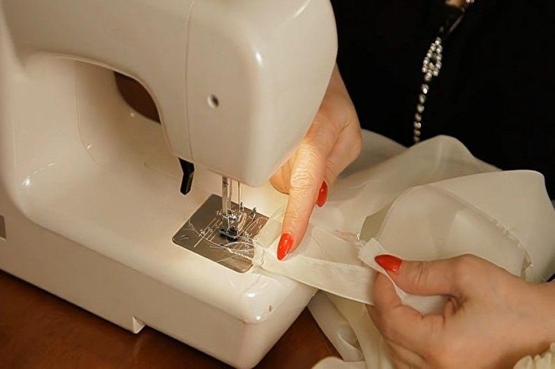 coudre un tulle avec vos propres mains