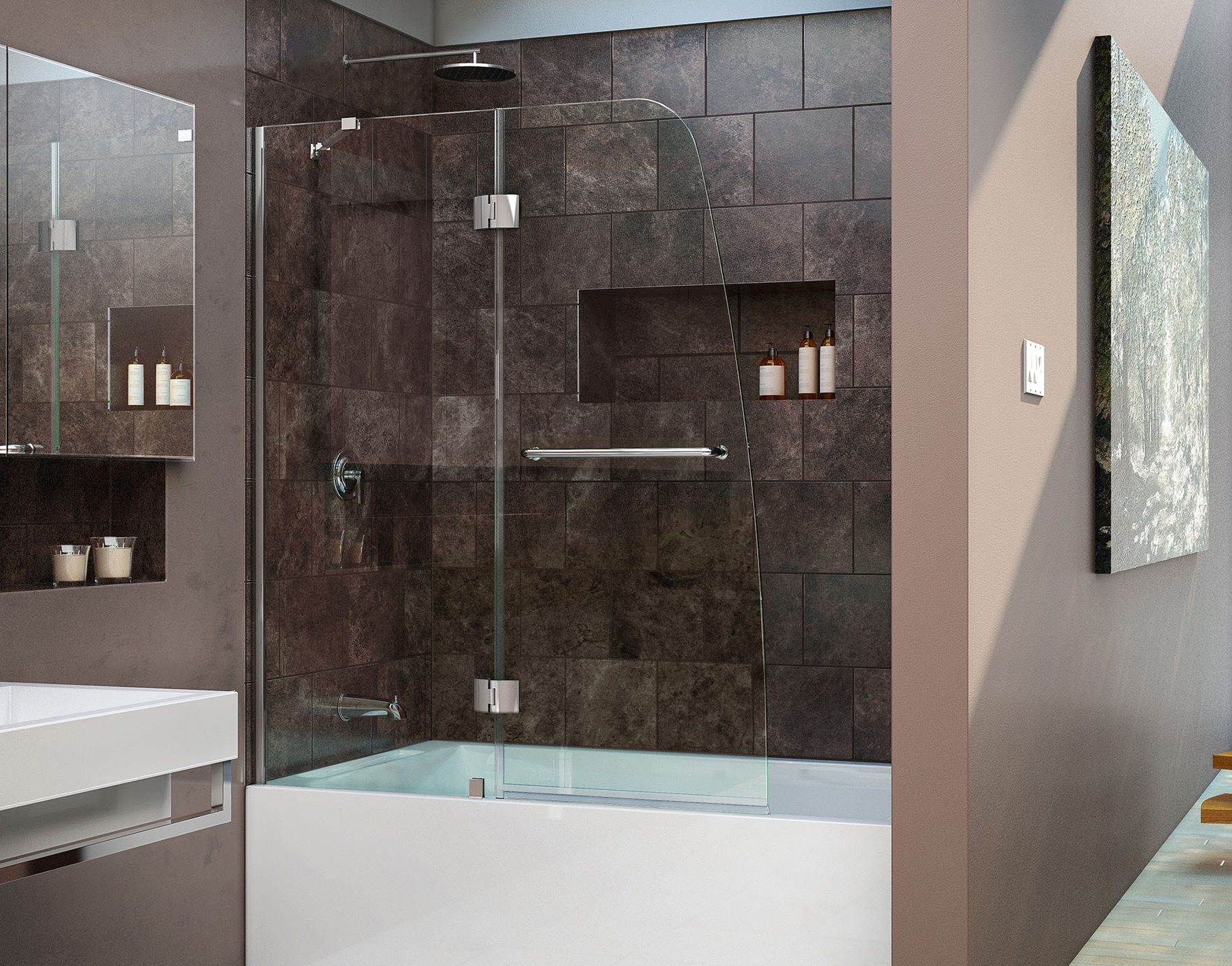rideaux de salle de bain