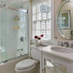 rideau de verre pour l'intérieur de la salle de bain