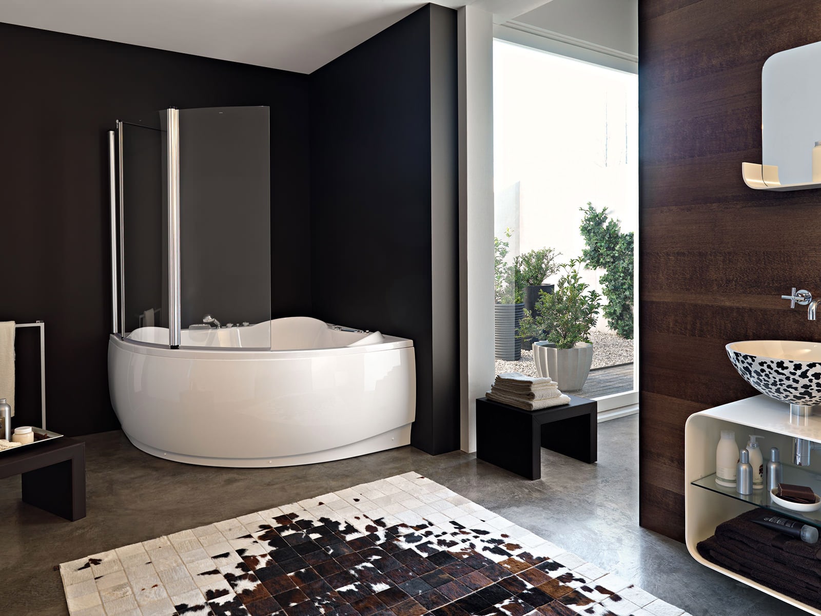 rideau de salle de bain