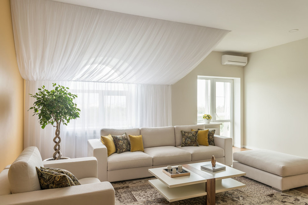 tulle à l'intérieur