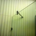 idées de rideaux d'angle de salle de bain