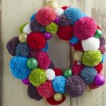 couronne de tapis pompon