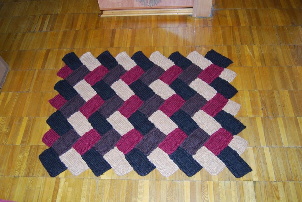 tapis tricotés photo