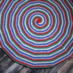 idées de design de tapis tricotés