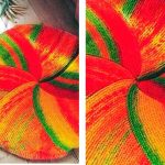 tapis à tricoter à l'intérieur