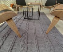 tapis à tricoter