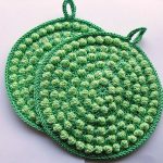 cache-pot au crochet décor photo
