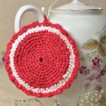 pot de fleurs au crochet photos