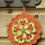 conception de photo de supports de pot de crochet