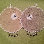 poignées de pot au crochet