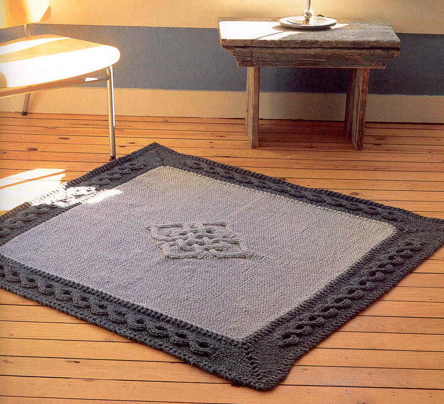 décor tricoté pour la maison