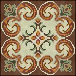 motifs de point de croix broderie photo