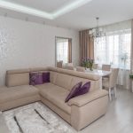 plafond intérieur et rideaux photo intérieure