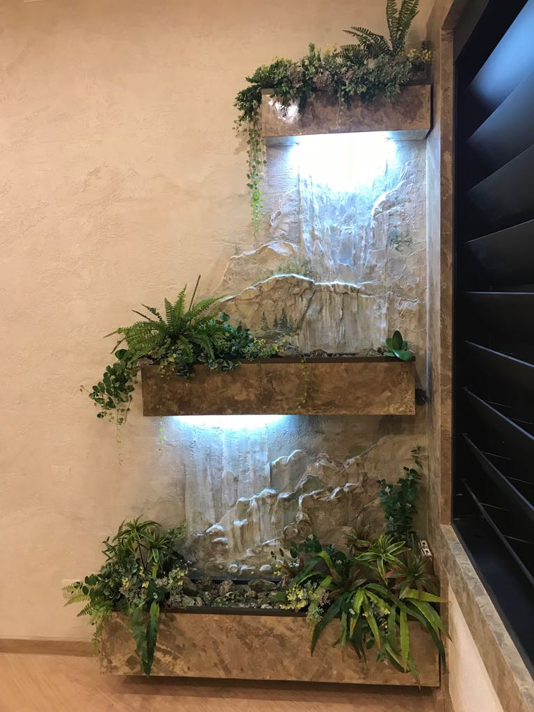 cascade à la maison