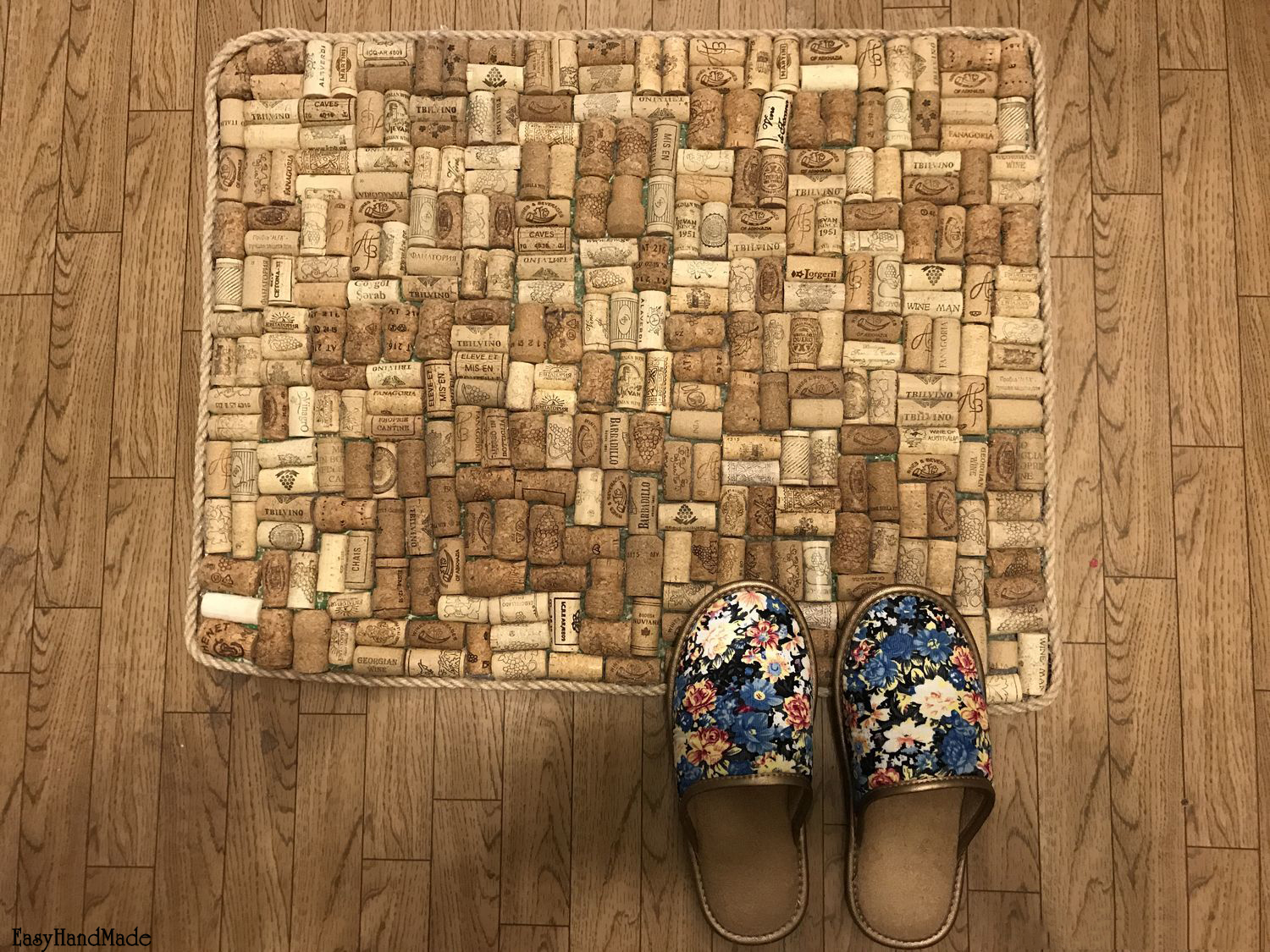 décoration d'idées de tapis de liège