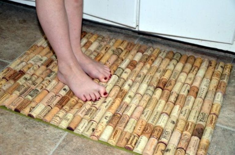 décoration de tapis de liège